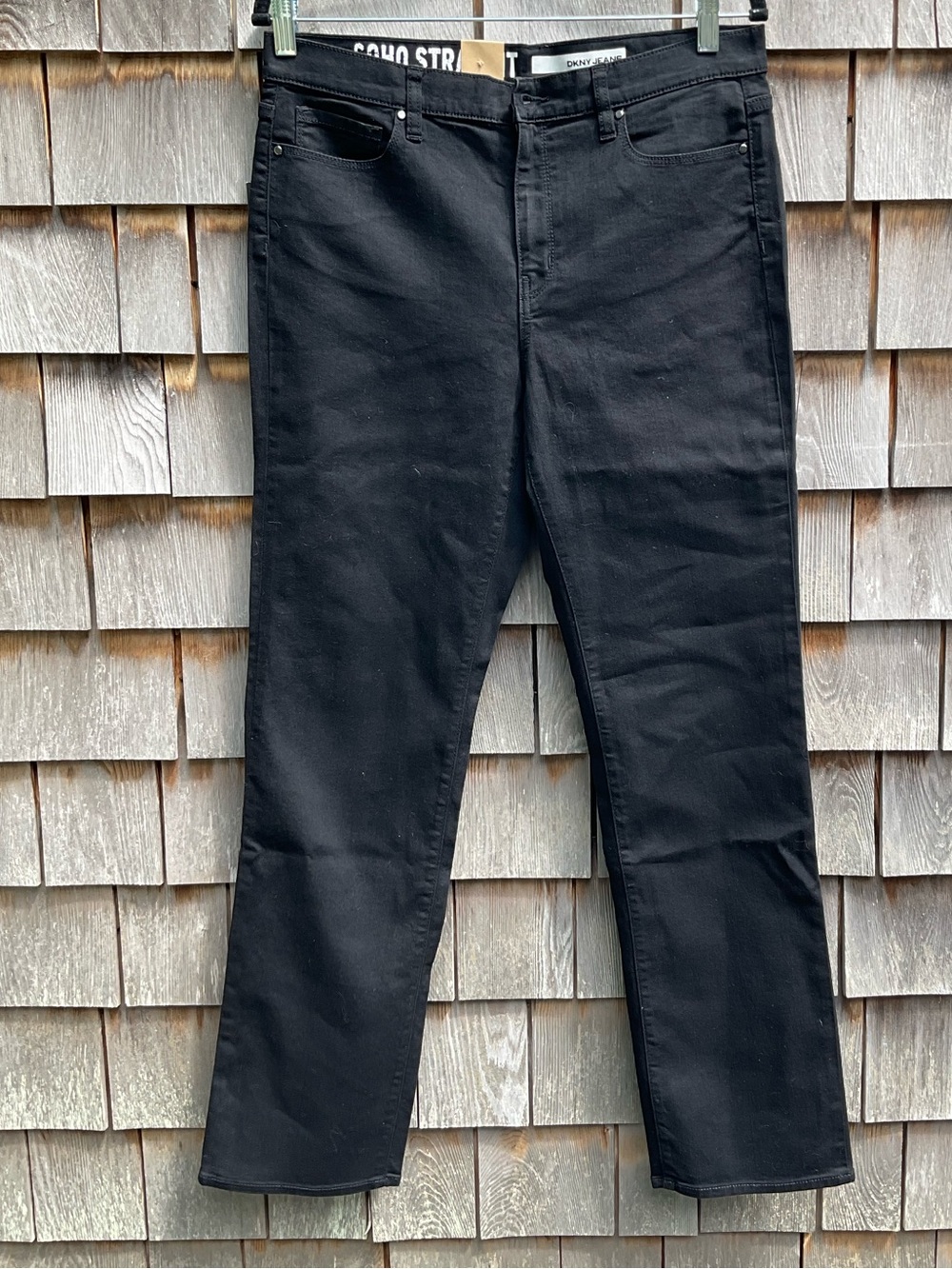 DKNY Black Straight Leg Men's Jeans